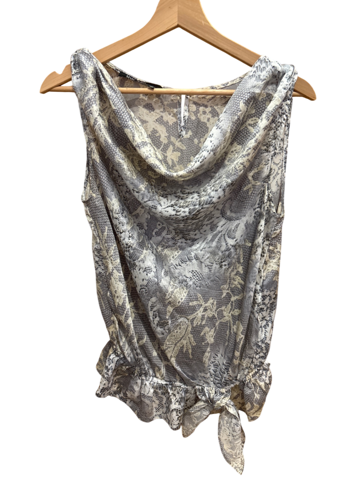 Top Beige und Grau Muster S - Marc Aurel
