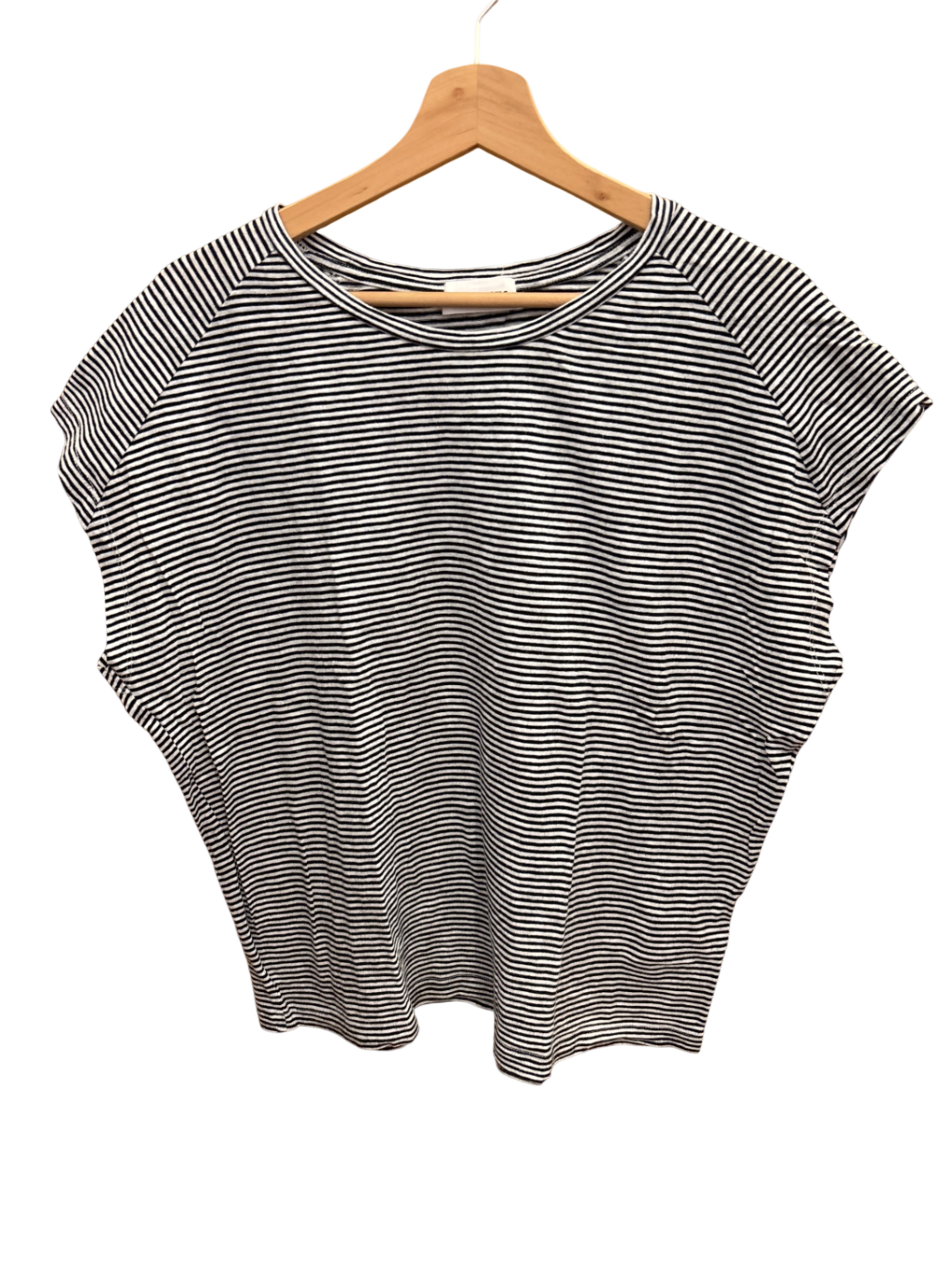 Shirt Schwarz, Weiß Streifen M - Armedangels