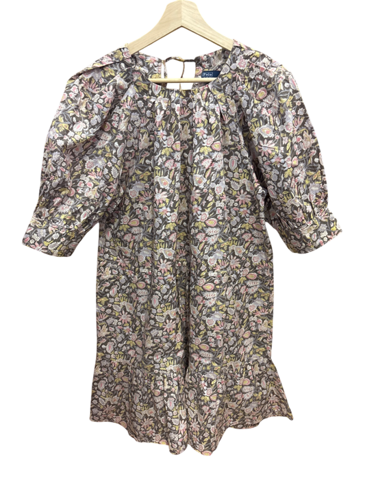 Kleid Beige Blumen S/M - Polo Ralph Lauren