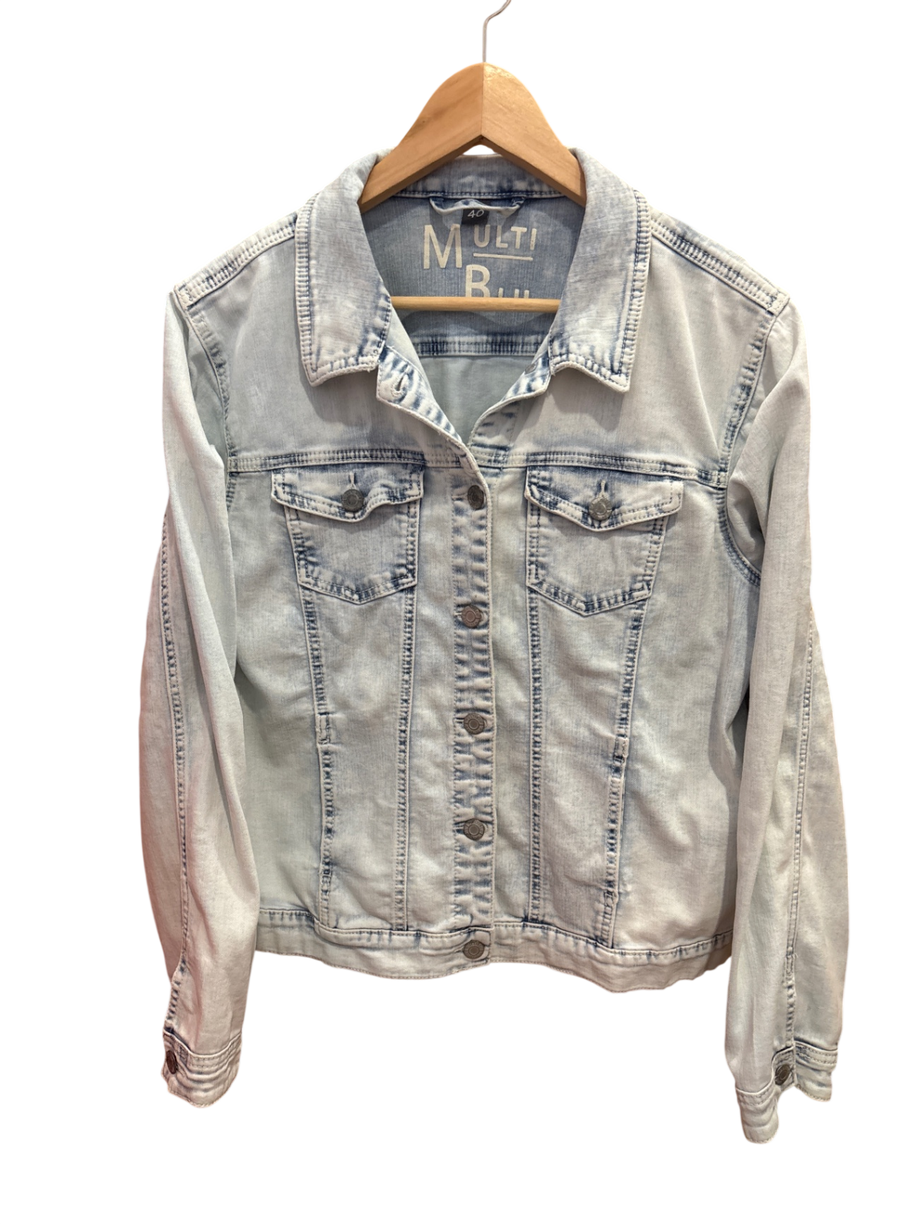 Jeans Jacke Hellblau M - Multiblue