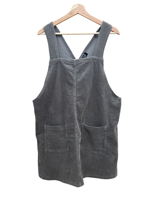 Kleid Kord Grau L/XL - Unbekannt