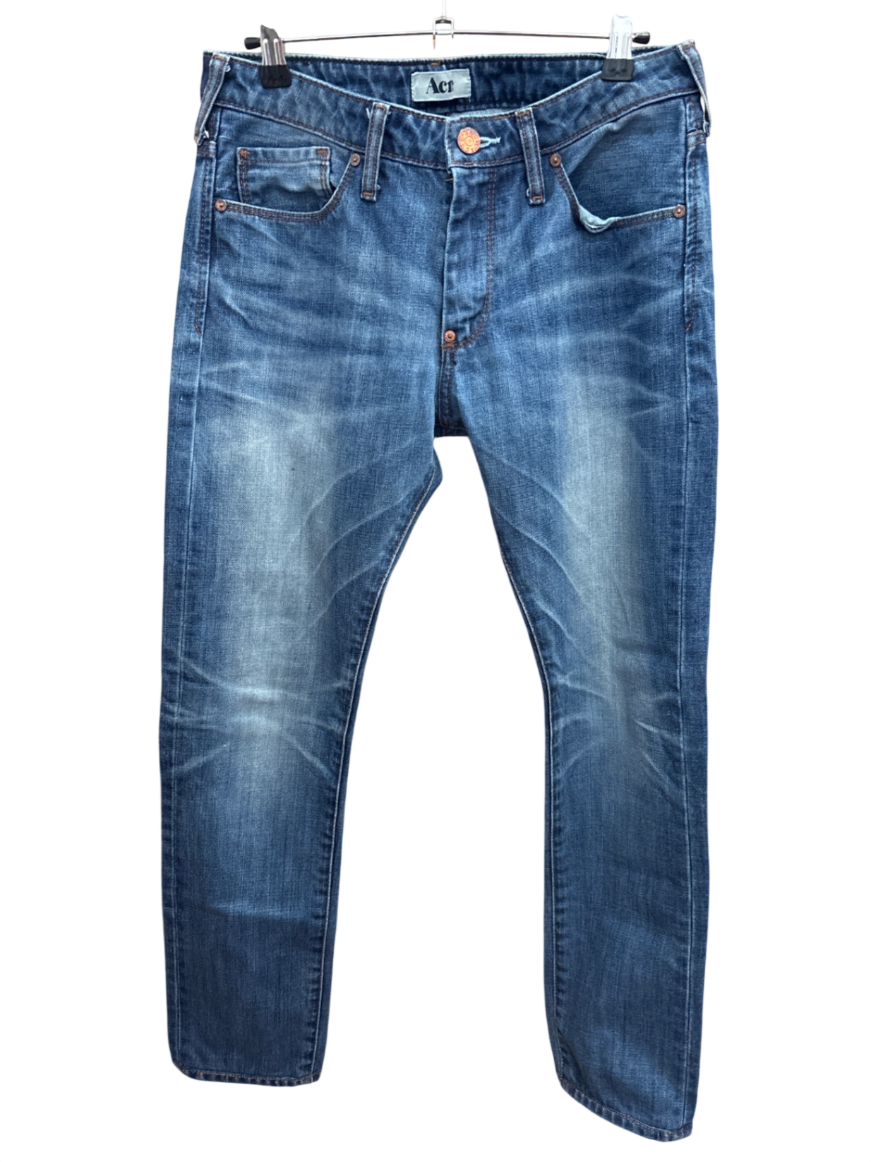 Jeans Blau 27/32 S - Acne