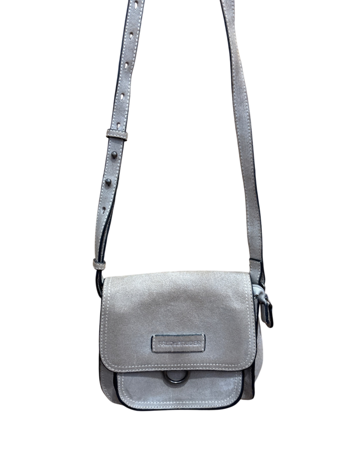 Tasche Hellgrau Leder - FREDsBRUDER