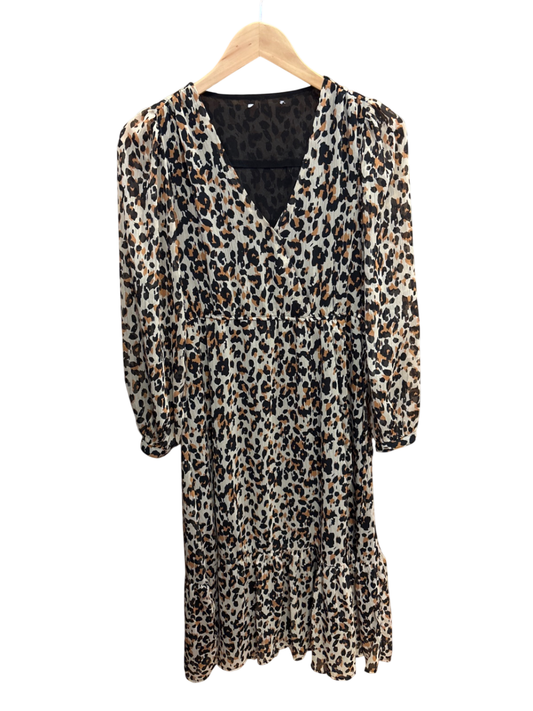 Kleid Animalprint S/M- Unbekannt