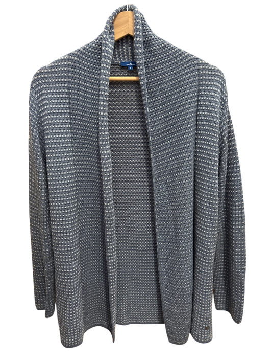 Strickjacke Blau Muster S - TomTailor