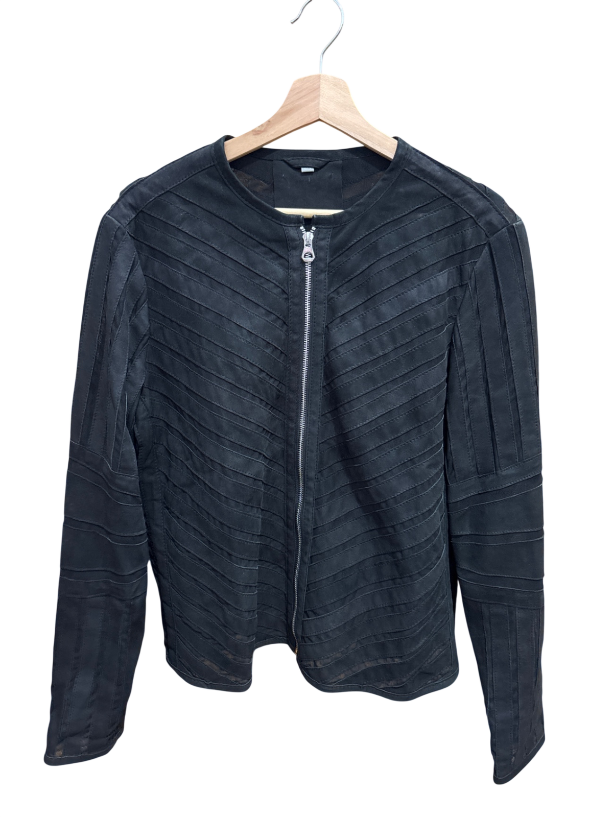 Lederjacke Schwarz M/L - Unbekannt