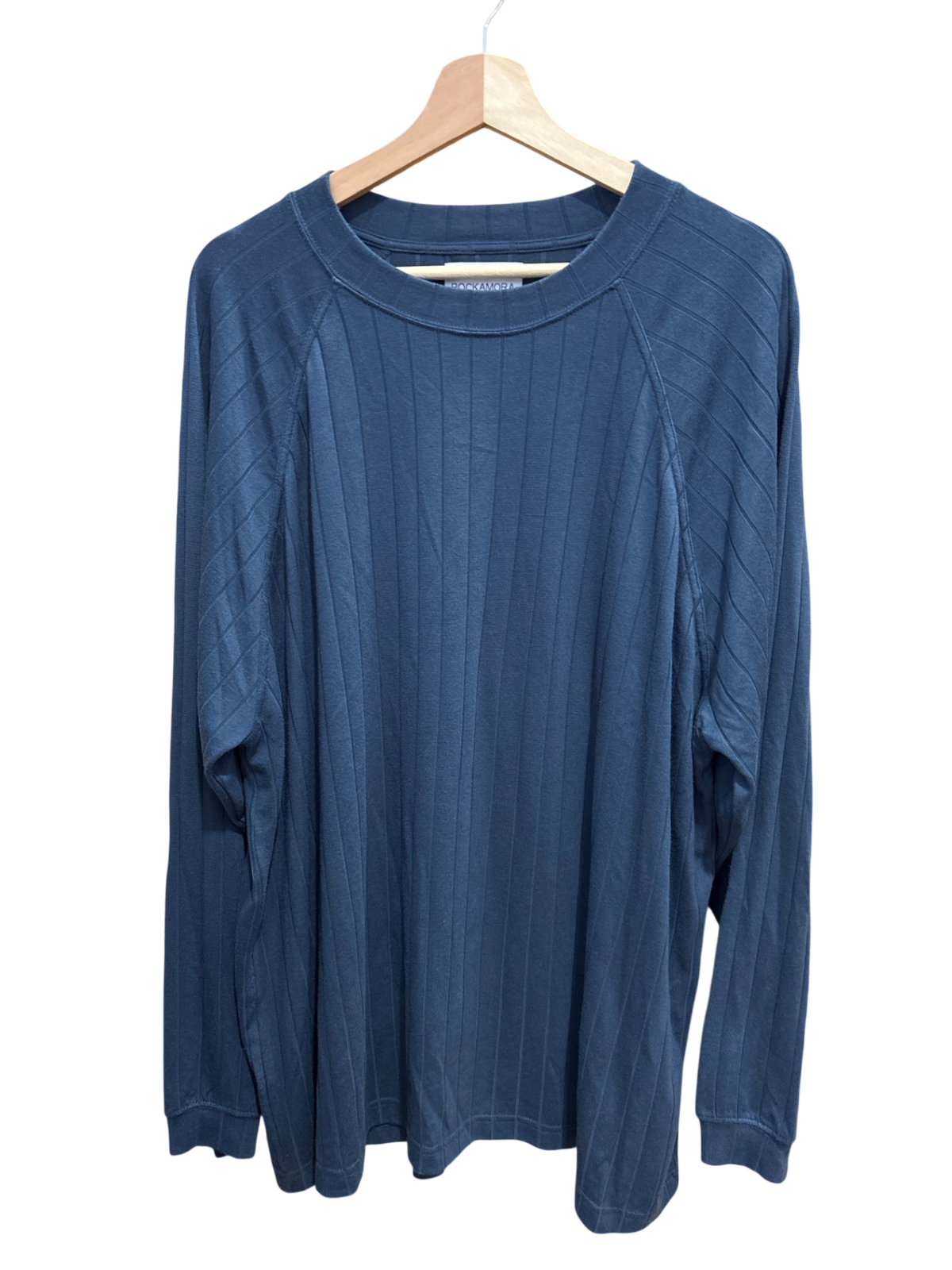 Shirt Blau M Oversized - Rockamora