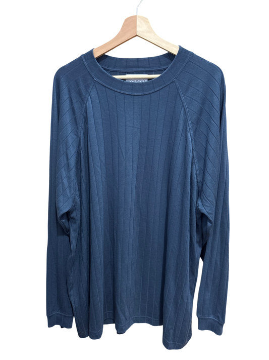 Shirt Blau M Oversized - Rockamora