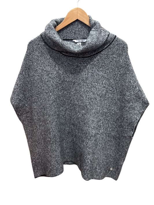 Poncho Pulli Grau Onesize - Unbekannt