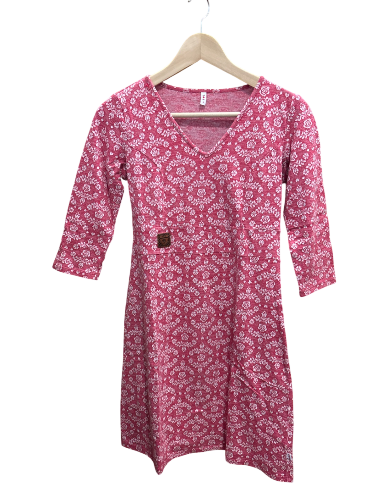 Kleid Rot Muster S - Blutsgeschwister