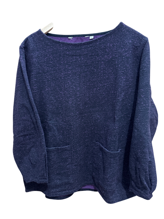 Pulli Lila Meliert S - People Tree