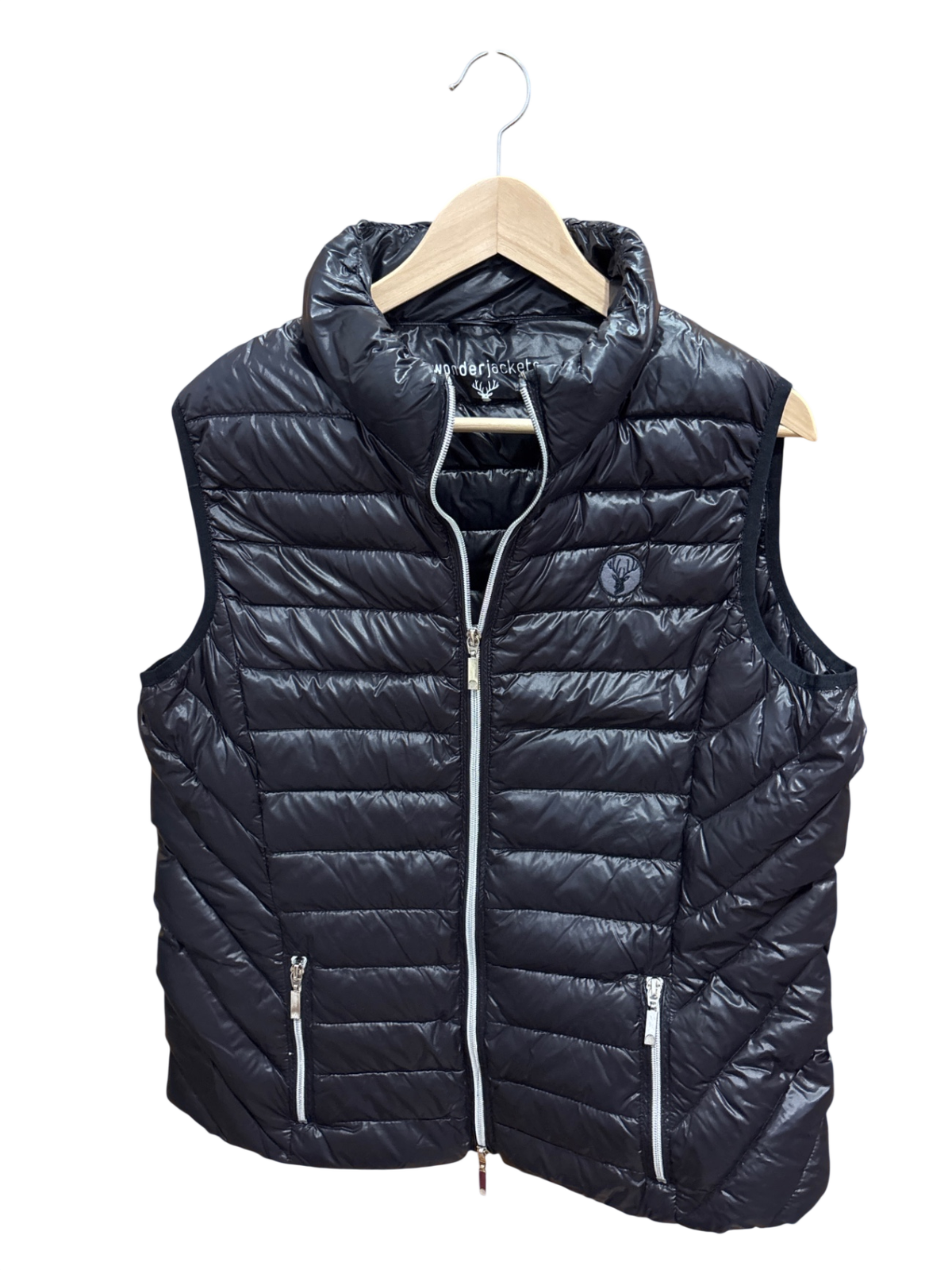 Weste Schwarz L - wonderjacket