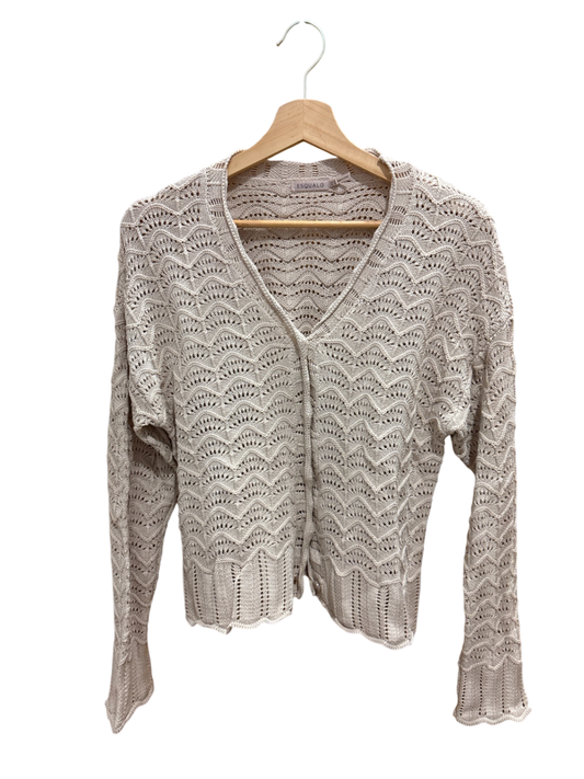 Strickjacke Beige M - Esqualo
