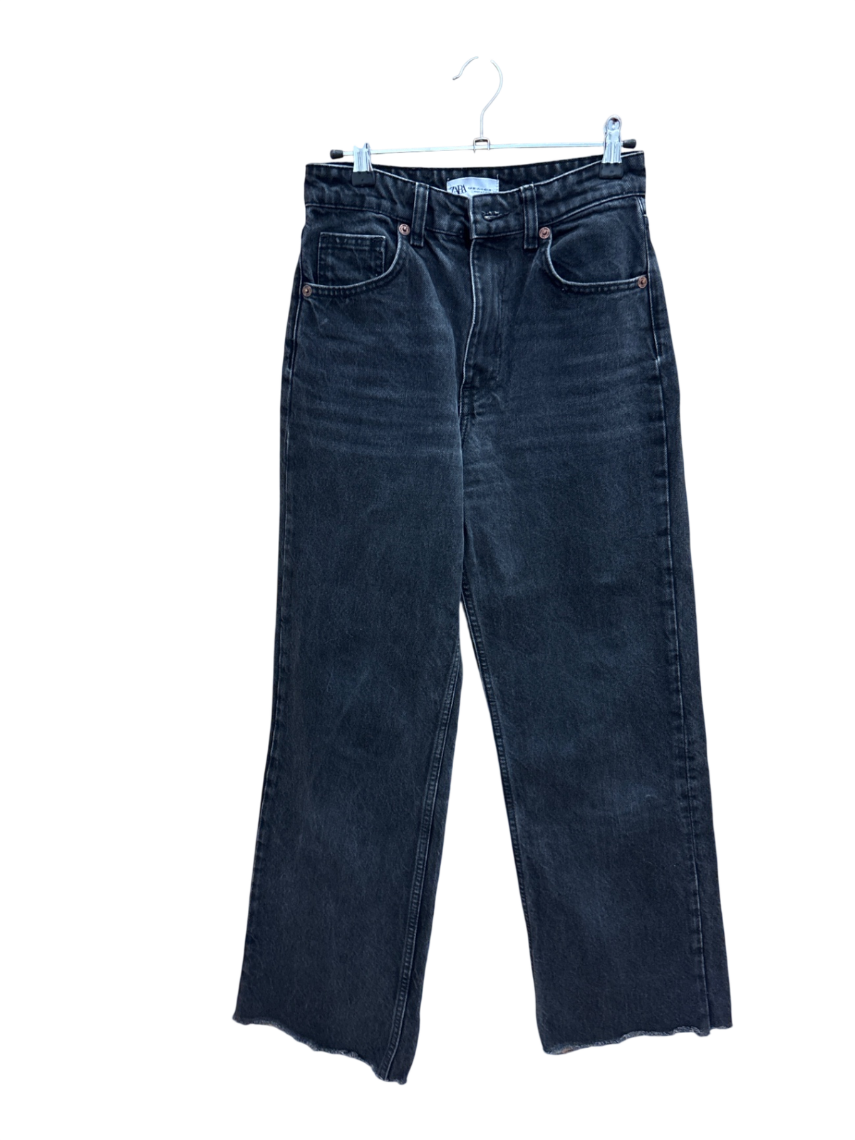 Jeans Dunkelgrau S - Zara