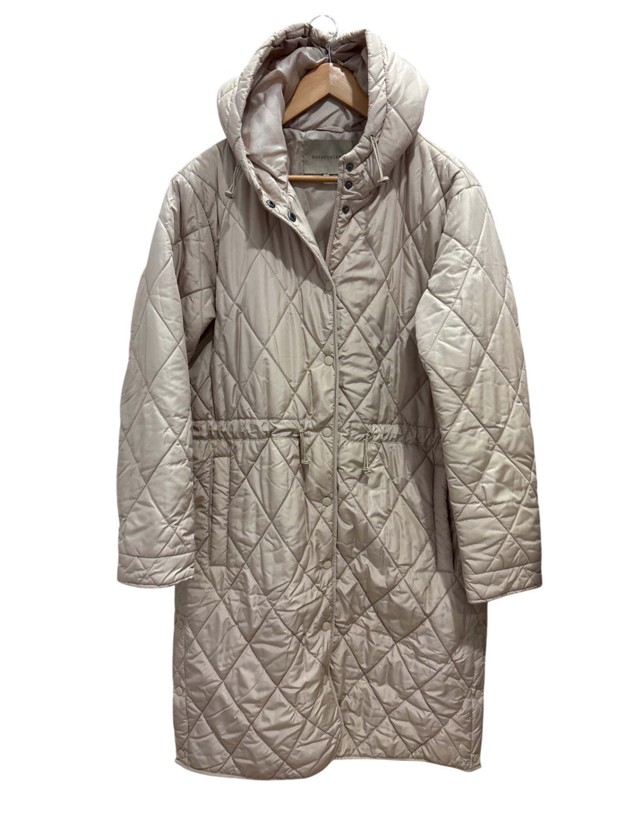 Mantel Beige L - Soyaconcept