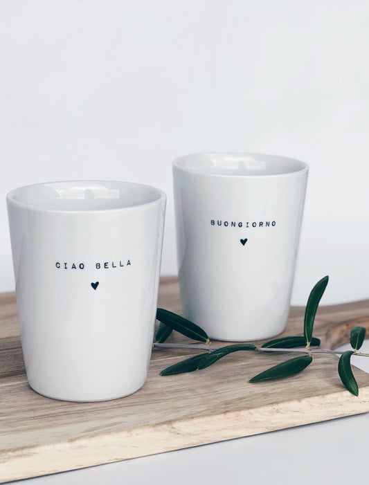 Becher Tasse Herz ♡ I Herzensmensch Geschenk