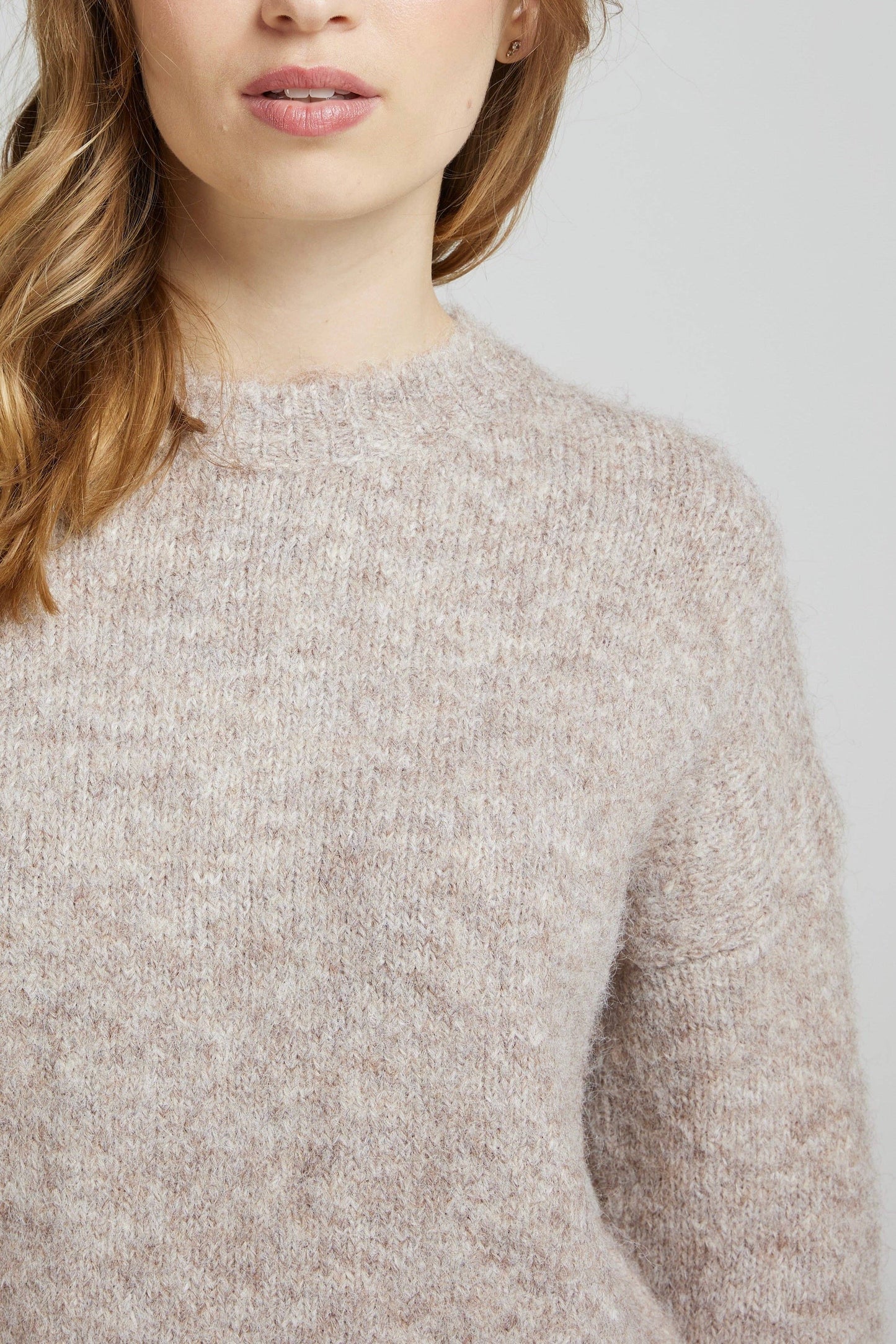 Pulli - Weicher einfarbiger Pullover