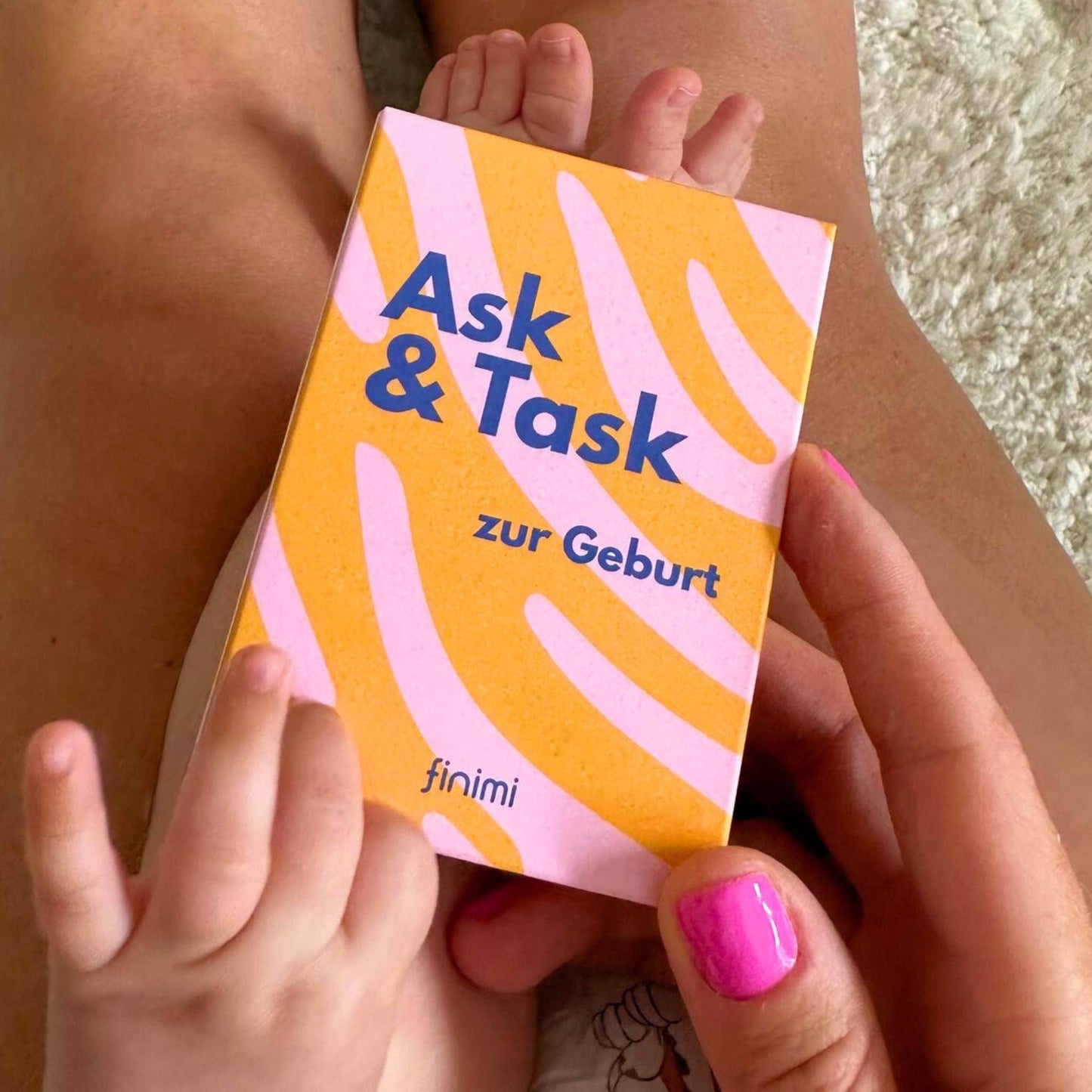 finimi Ask & Task zur Geburt & Eltern