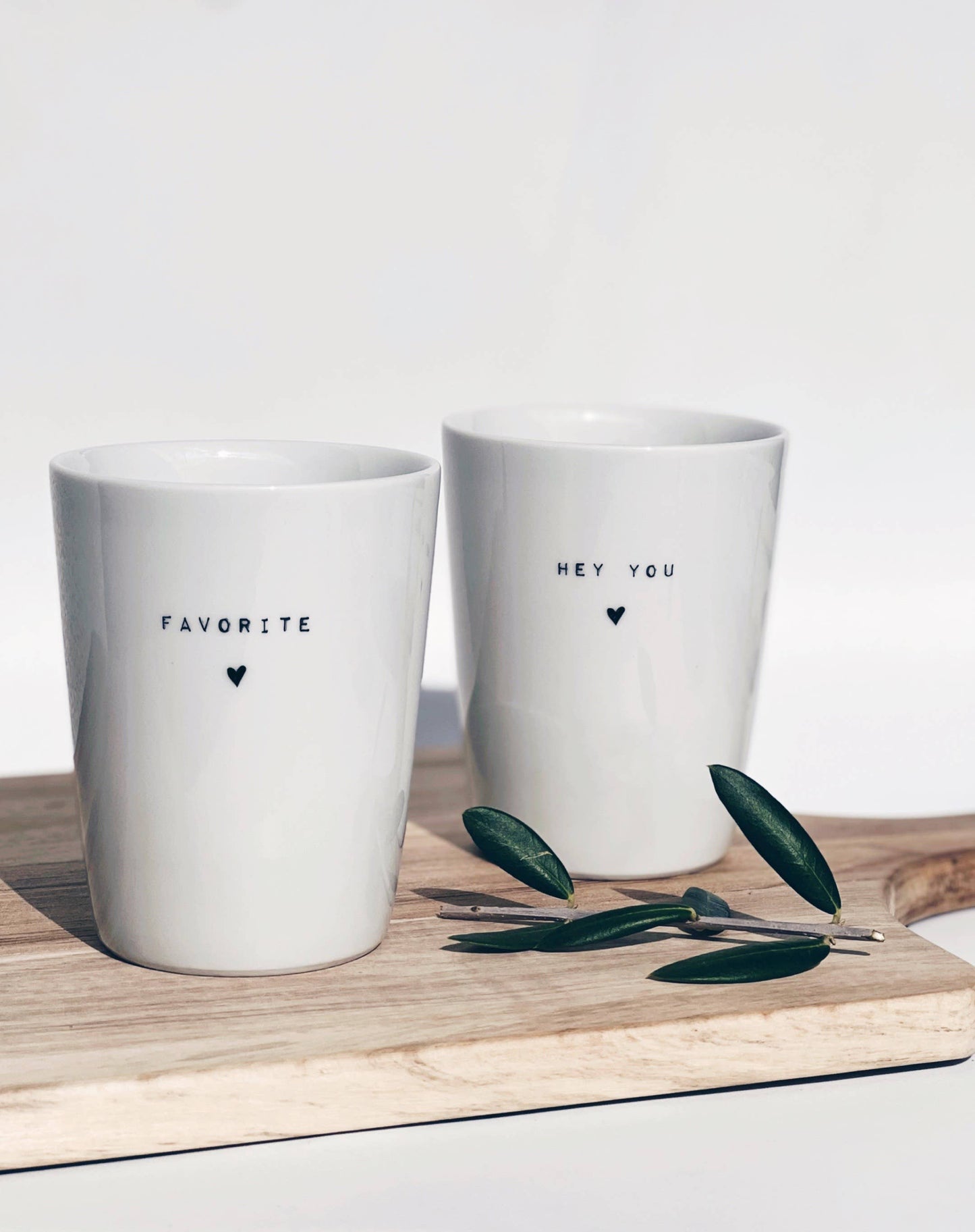 Becher Tasse Herz ♡ I Herzensmensch Geschenk