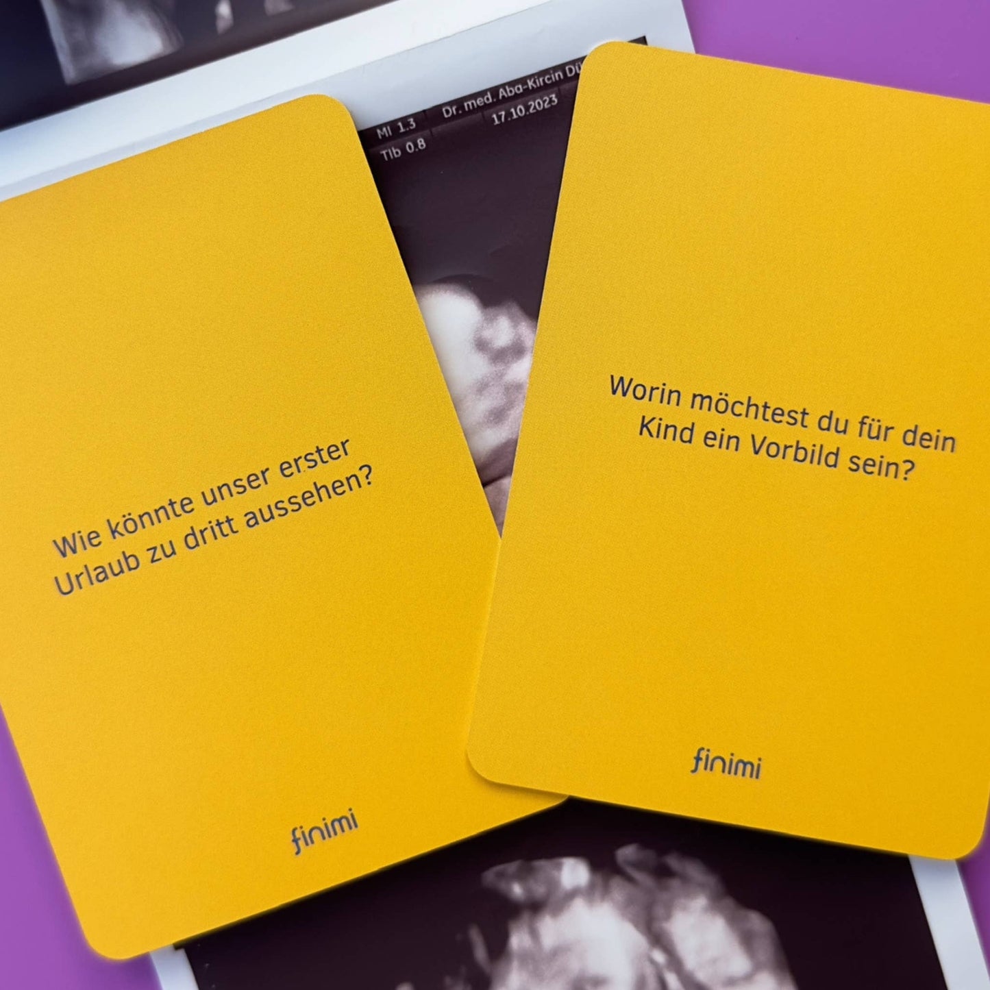 finimi Ask & Task zur Geburt & Eltern