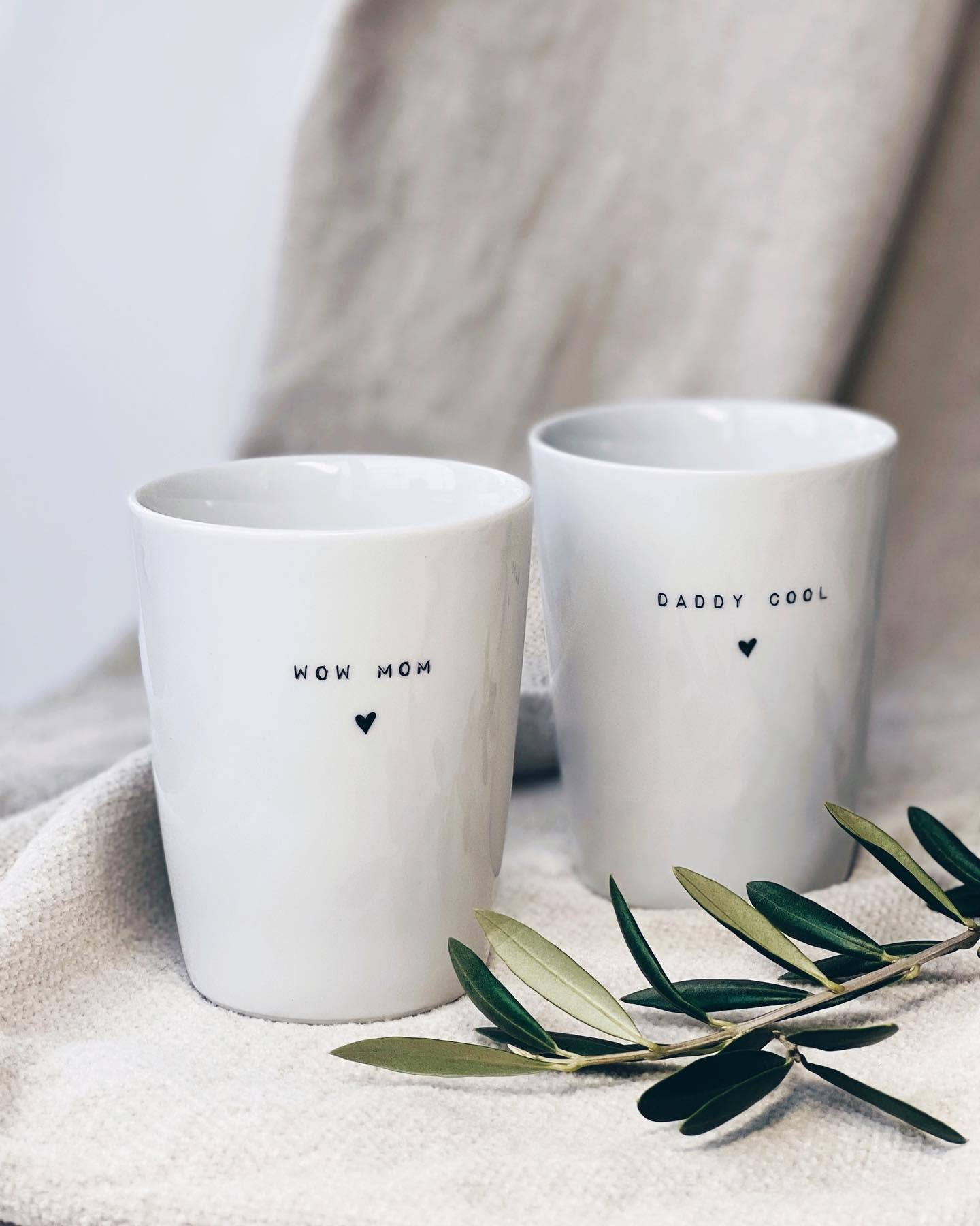 Becher Tasse Herz ♡ I Herzensmensch Geschenk