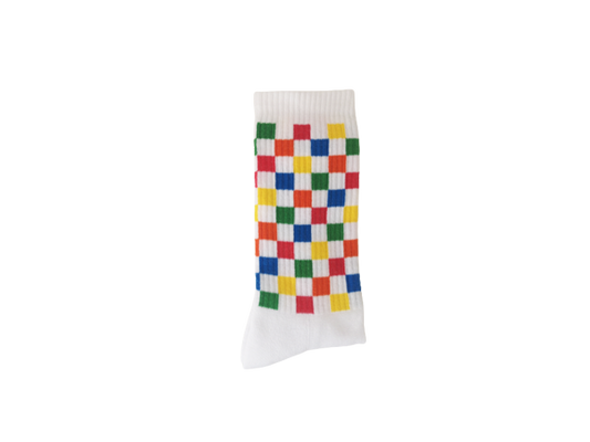 Socken Karo Bunt