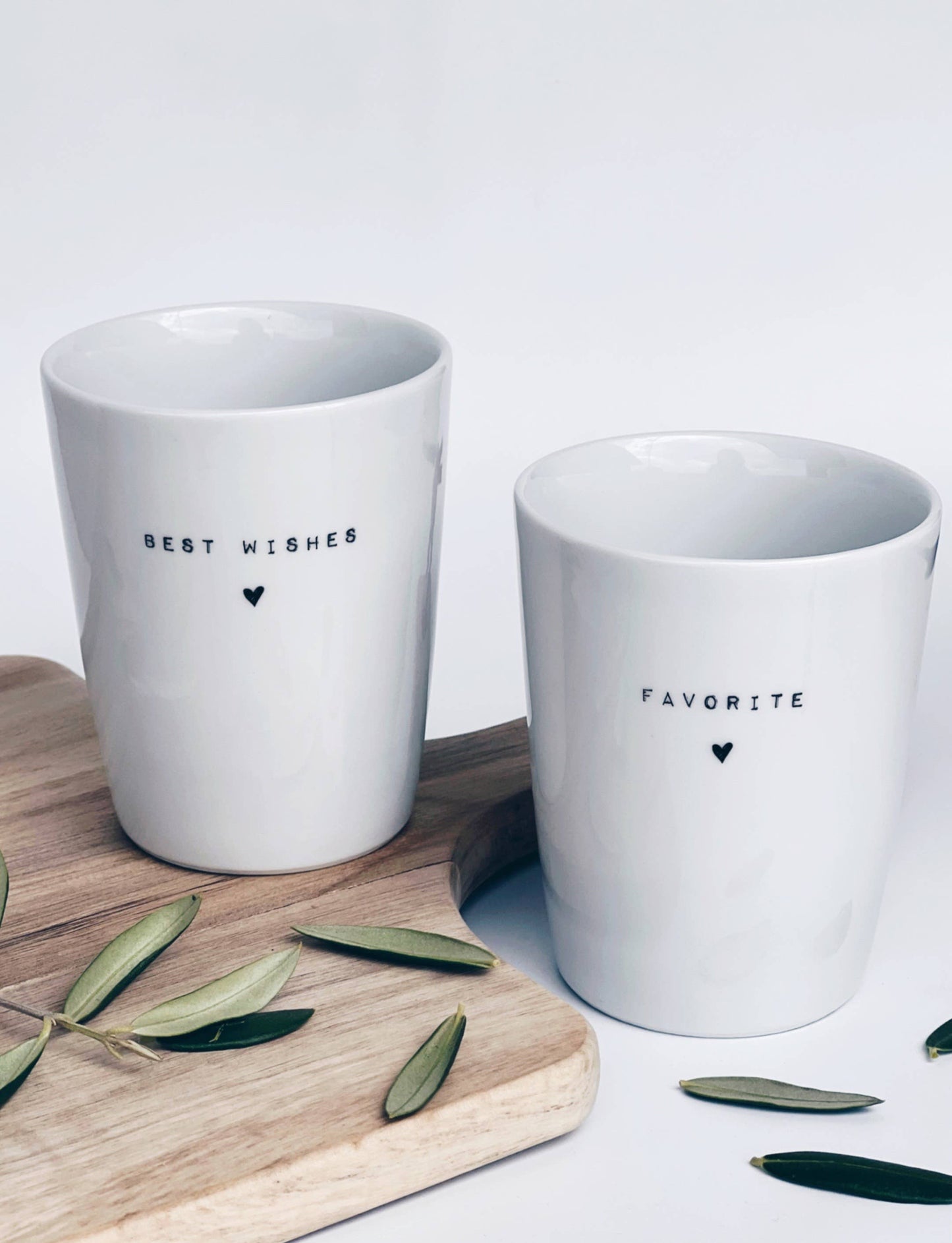 Becher Tasse Herz ♡ I Herzensmensch Geschenk