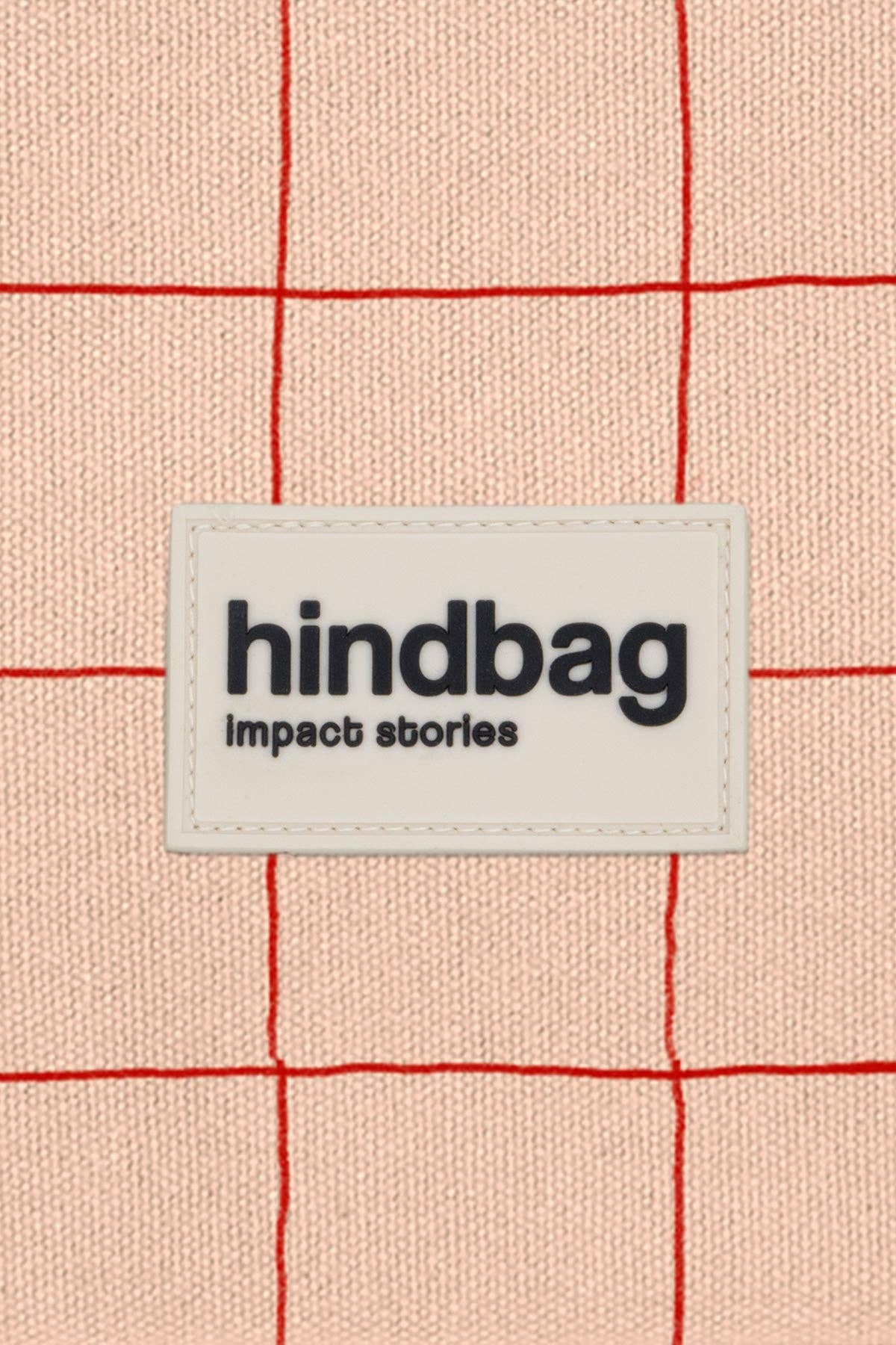 HIND BAG Olivia Gürteltasche Karomuster rosa/rot